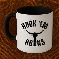 Hook Em Horns Texas State Longhorns Coffee Mug thumb 2