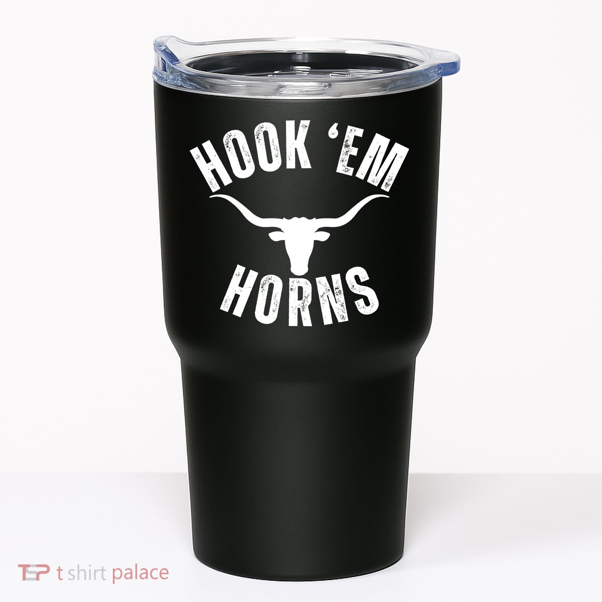 Hook Em Horns Texas State Longhorns Tumbler