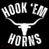 Hook Em Horns Texas State Longhorns Ornament thumb 1