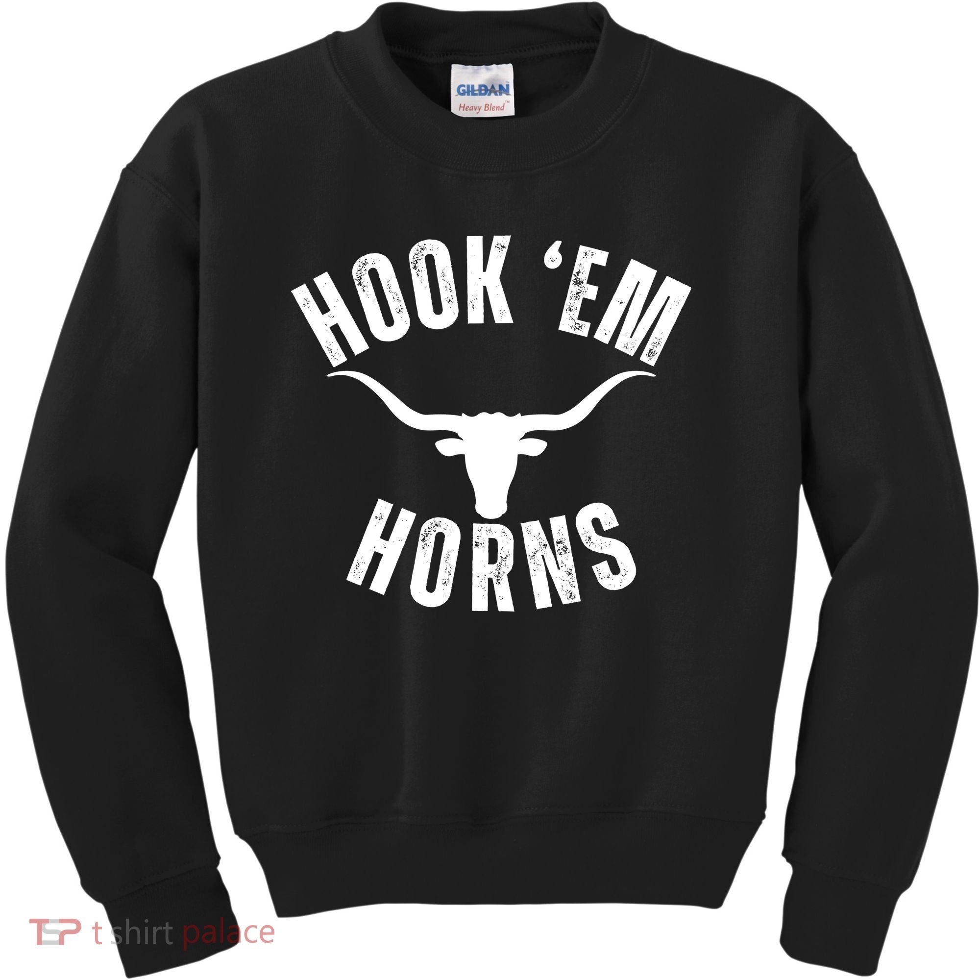 Hook Em Horns Texas State Longhorns Kids Sweatshirt