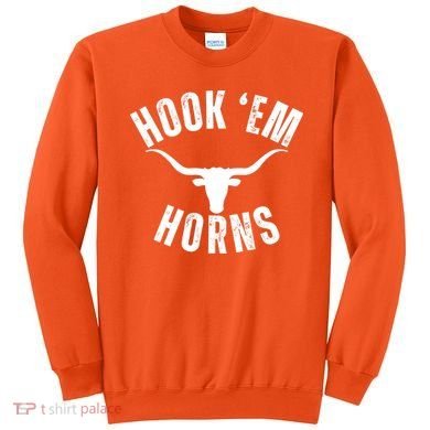 Hook Em Horns Texas State Longhorns Sweatshirt