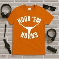 Hook Em Horns Texas State Longhorns T-Shirt thumb 5