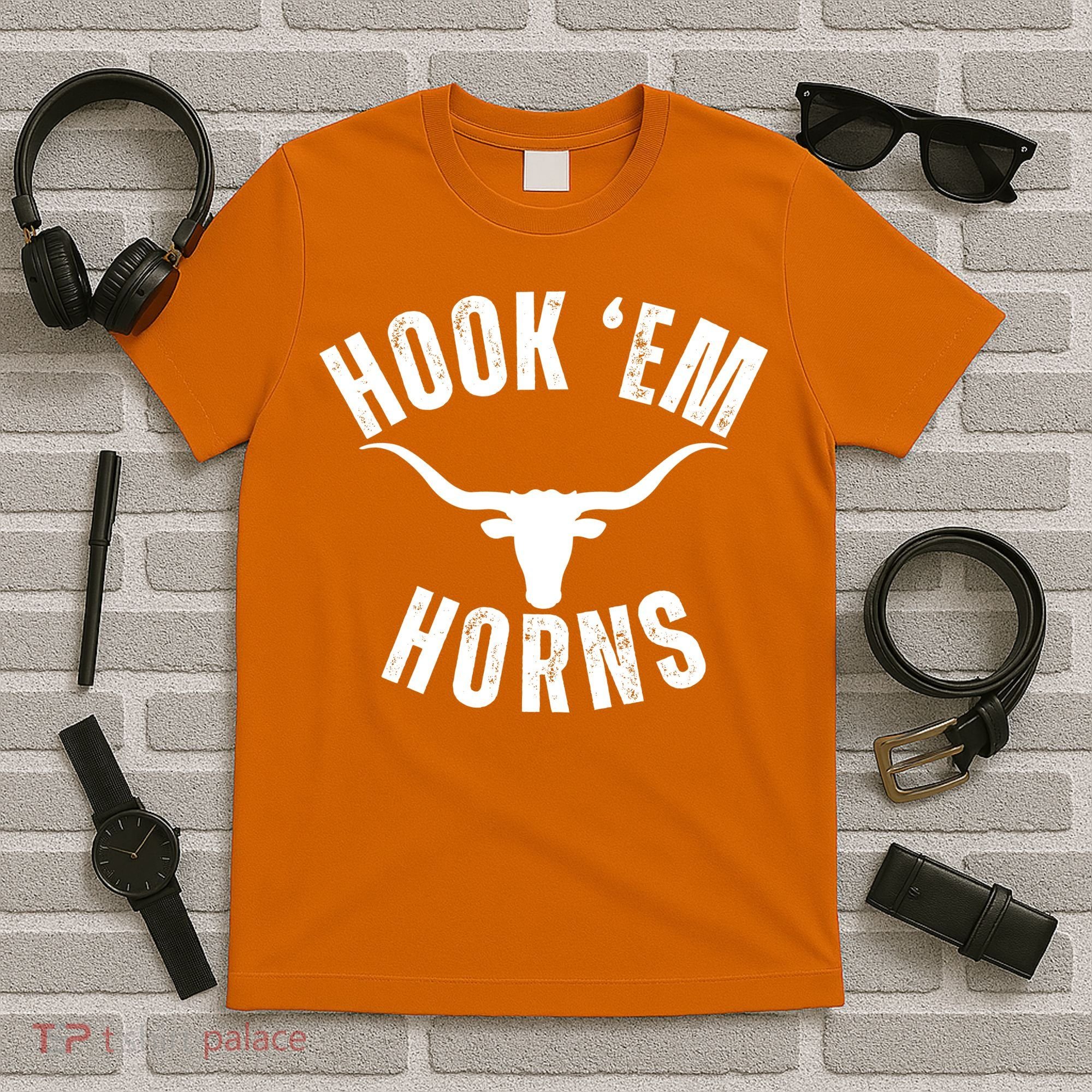 Hook Em Horns Texas State Longhorns T-Shirt