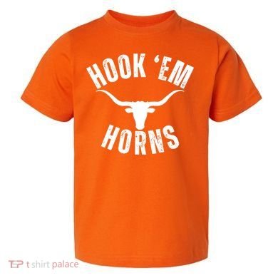 Hook Em Horns Texas State Longhorns Toddler T-Shirt