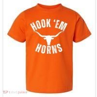 Hook Em Horns Texas State Longhorns Toddler T-Shirt thumb 0