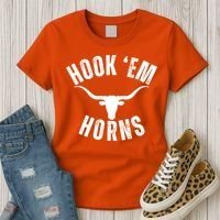 Hook Em Horns Texas State Longhorns Women's T-Shirt thumb 3