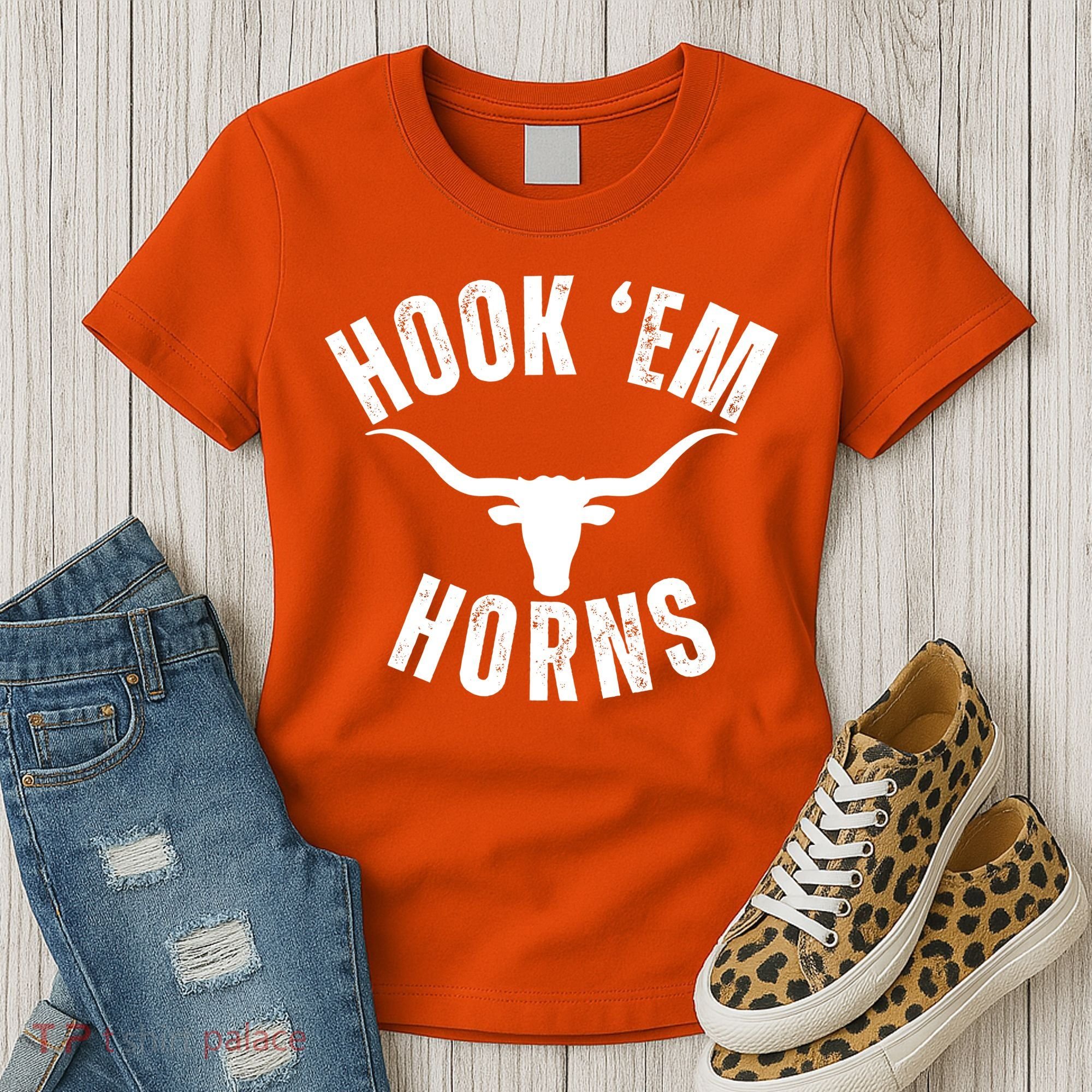 Hook Em Horns Texas State Longhorns Women's T-Shirt
