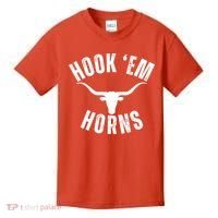 Hook Em Horns Texas State Longhorns Kids T-Shirt thumb 0