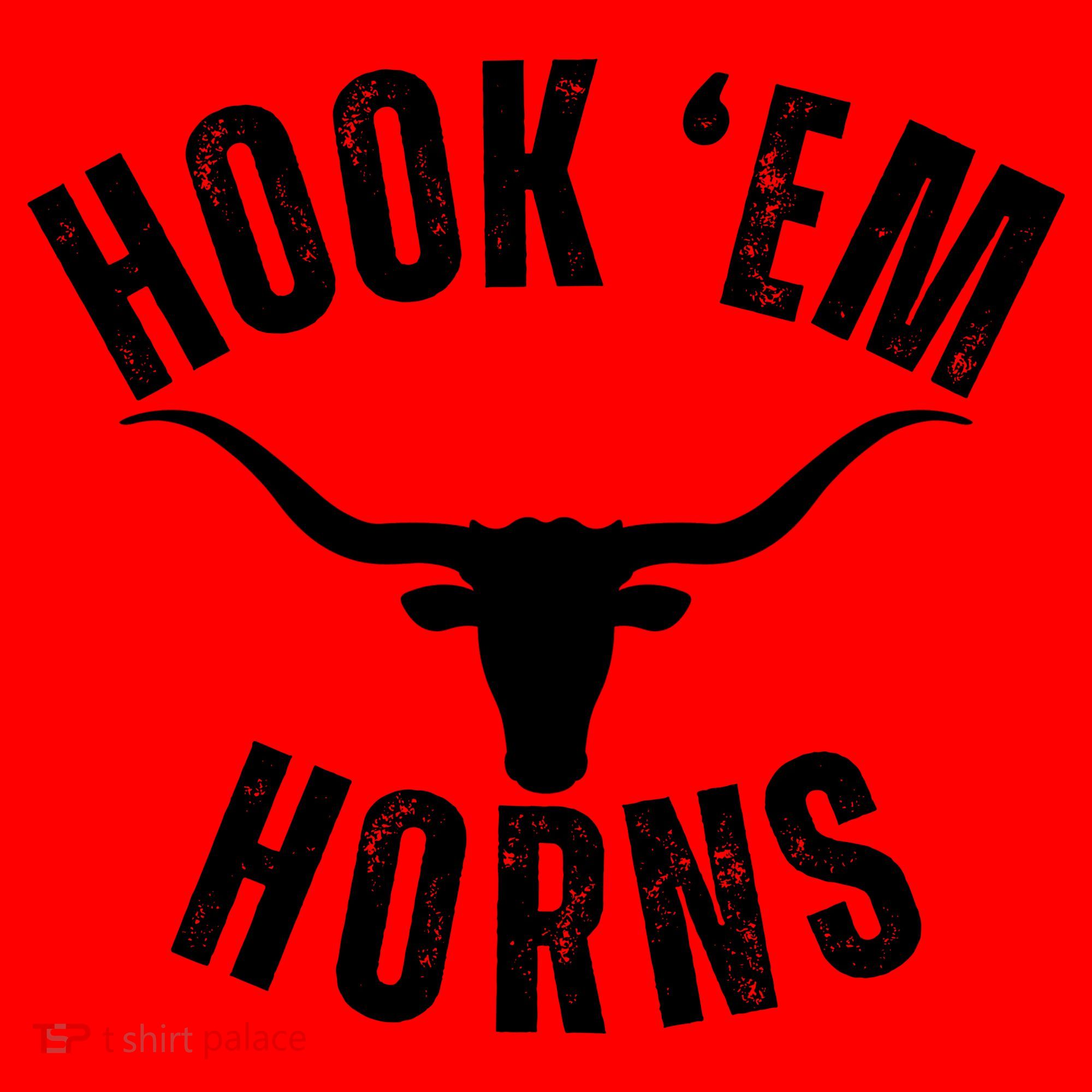 Hook Em Horns Texas State Longhorns Santa Hat