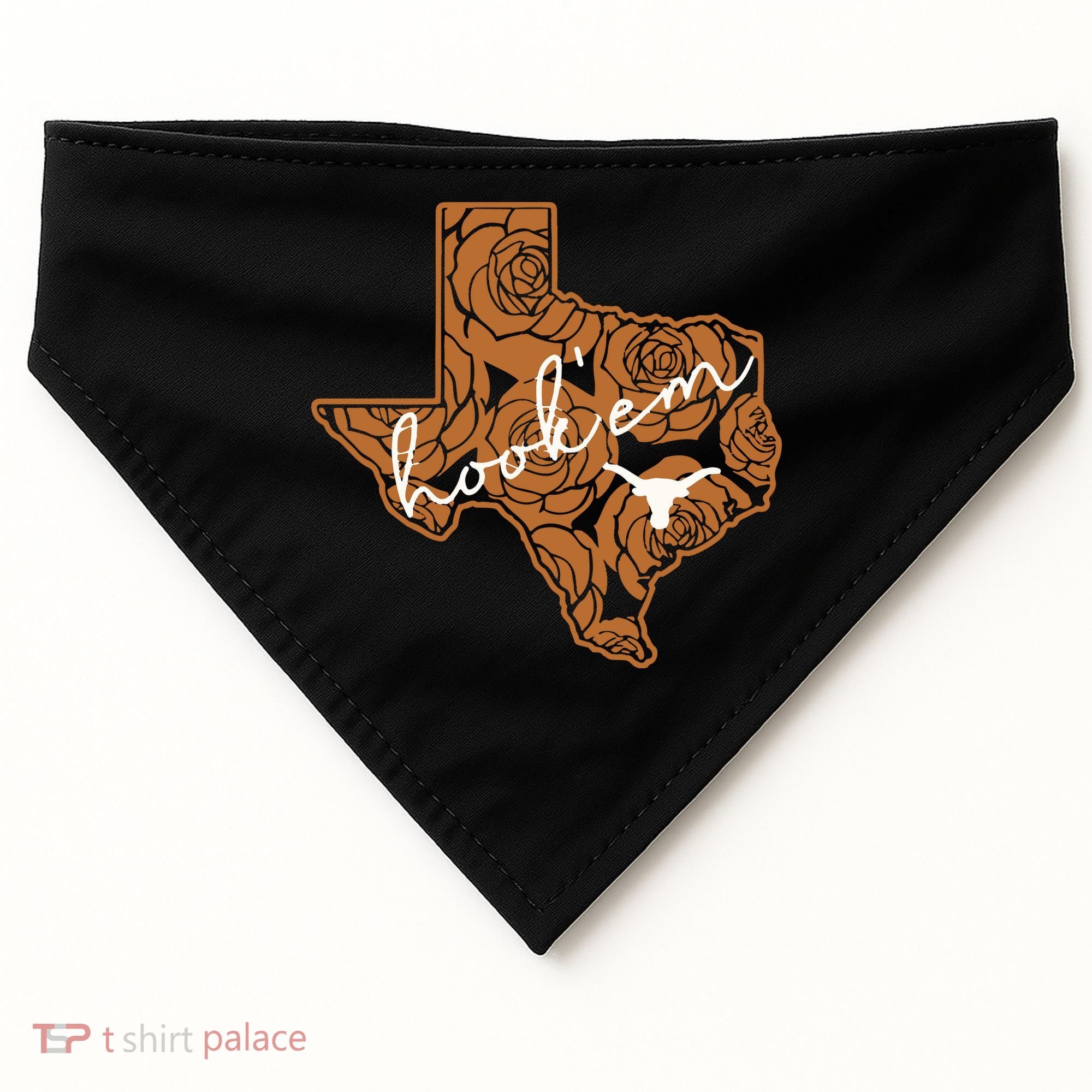 Hook Em USA-Made Doggie Bandana