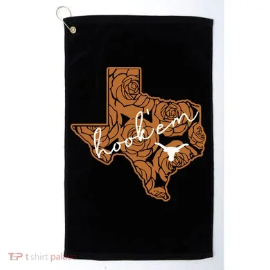 Hook Em Golf Towel