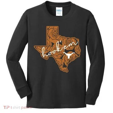Hook Em Kids Long Sleeve Shirt