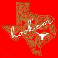 Hook Em Santa Hat thumb 1