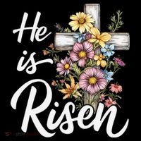 Happy Easter He Is Risen God Jesus Floral Cross Christian Coffee Mug thumb 5