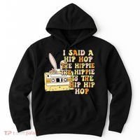 Happy Easter I Said A Hip Hop The Hippie Hoodie thumb 0
