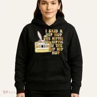 Happy Easter I Said A Hip Hop The Hippie Hoodie thumb 5