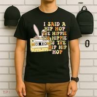 Happy Easter I Said A Hip Hop The Hippie T-Shirt thumb 6