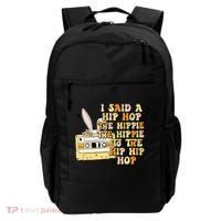 Happy Easter I Said A Hip Hop The Hippie Backpack thumb 0
