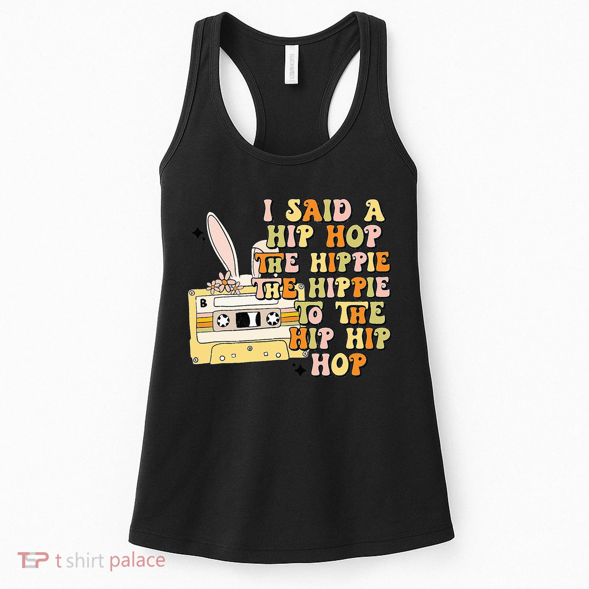 Happy Easter I Said A Hip Hop The Hippie Women's Tank Top