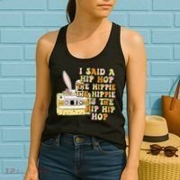 Happy Easter I Said A Hip Hop The Hippie Women's Tank Top thumb 2