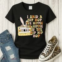 Happy Easter I Said A Hip Hop The Hippie Women's T-Shirt thumb 3