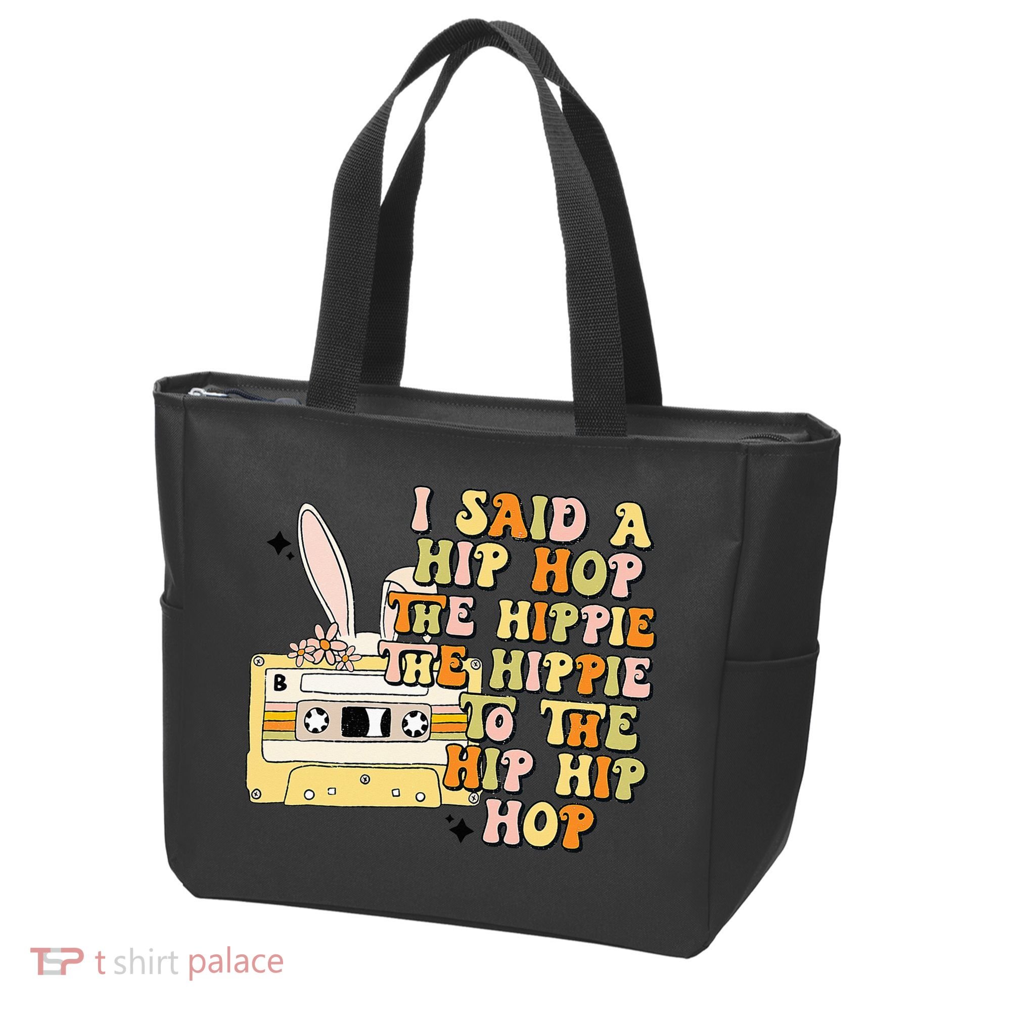 Happy Easter I Said A Hip Hop The Hippie Tote Bag