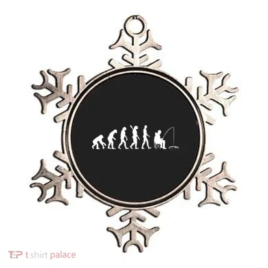 Human Evolution Ice Fishing Ornament