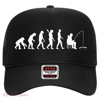 Human Evolution Ice Fishing Hat