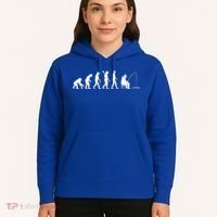 Human Evolution Ice Fishing Hoodie thumb 5