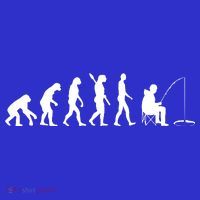 Human Evolution Ice Fishing Mousepad thumb 1