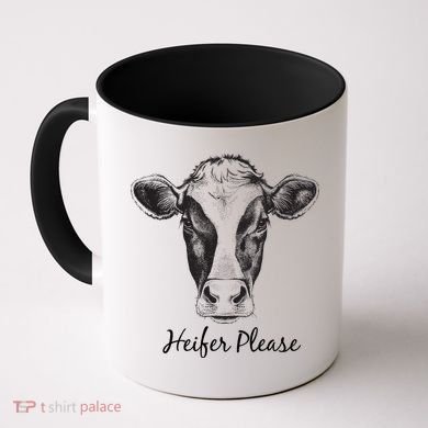 Heifer Please Funny Cow Coffee Mug
