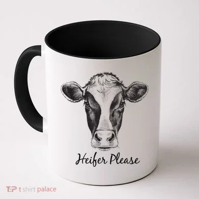 Heifer Please Funny Cow Coffee Mug