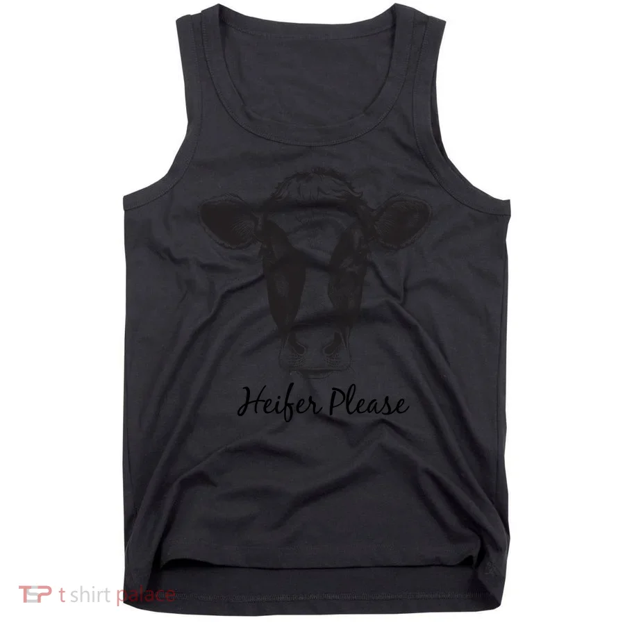 Heifer Please Funny Cow Tank Top