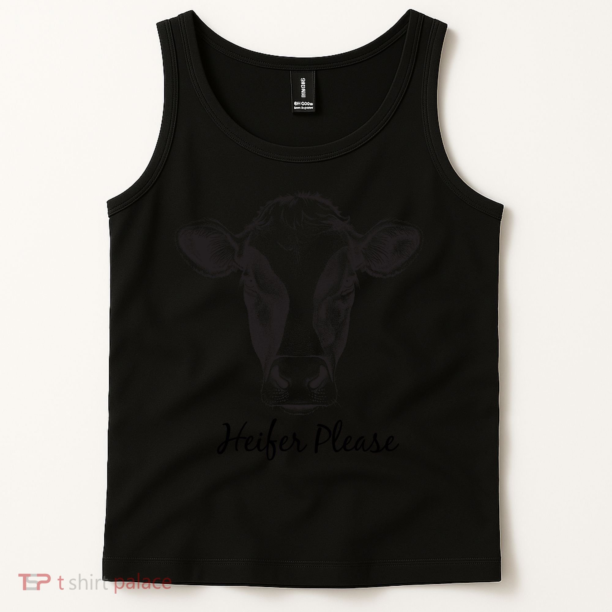 Heifer Please Funny Cow Tank Top