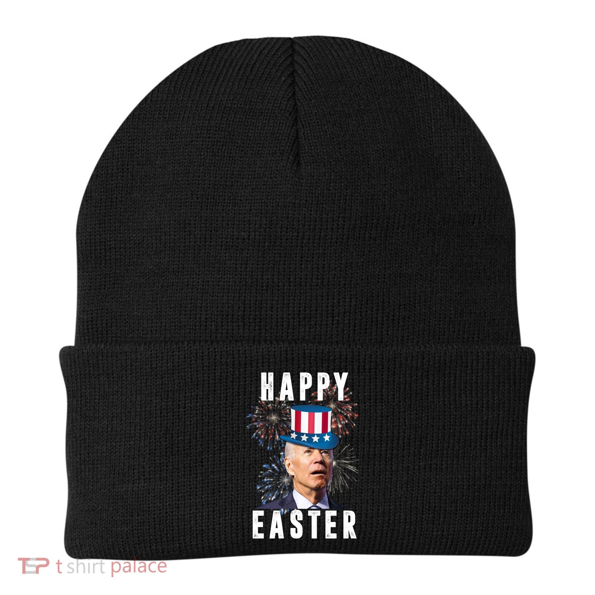 Happy Easter Joe Biden Funny 4th Of July Beanie