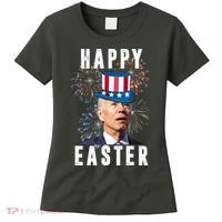 Happy Easter Joe Biden Funny 4th Of July Women's T-Shirt thumb 0