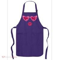 Heart Eyes Kiss Valentine Apron thumb 0