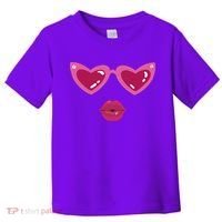 Heart Eyes Kiss Valentine Toddler T-Shirt thumb 0