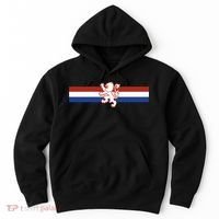 Holland Emblem Lion Nederlands Flag Hoodie thumb 0