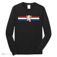 Holland Emblem Lion Nederlands Flag Long Sleeve Shirt thumb 0