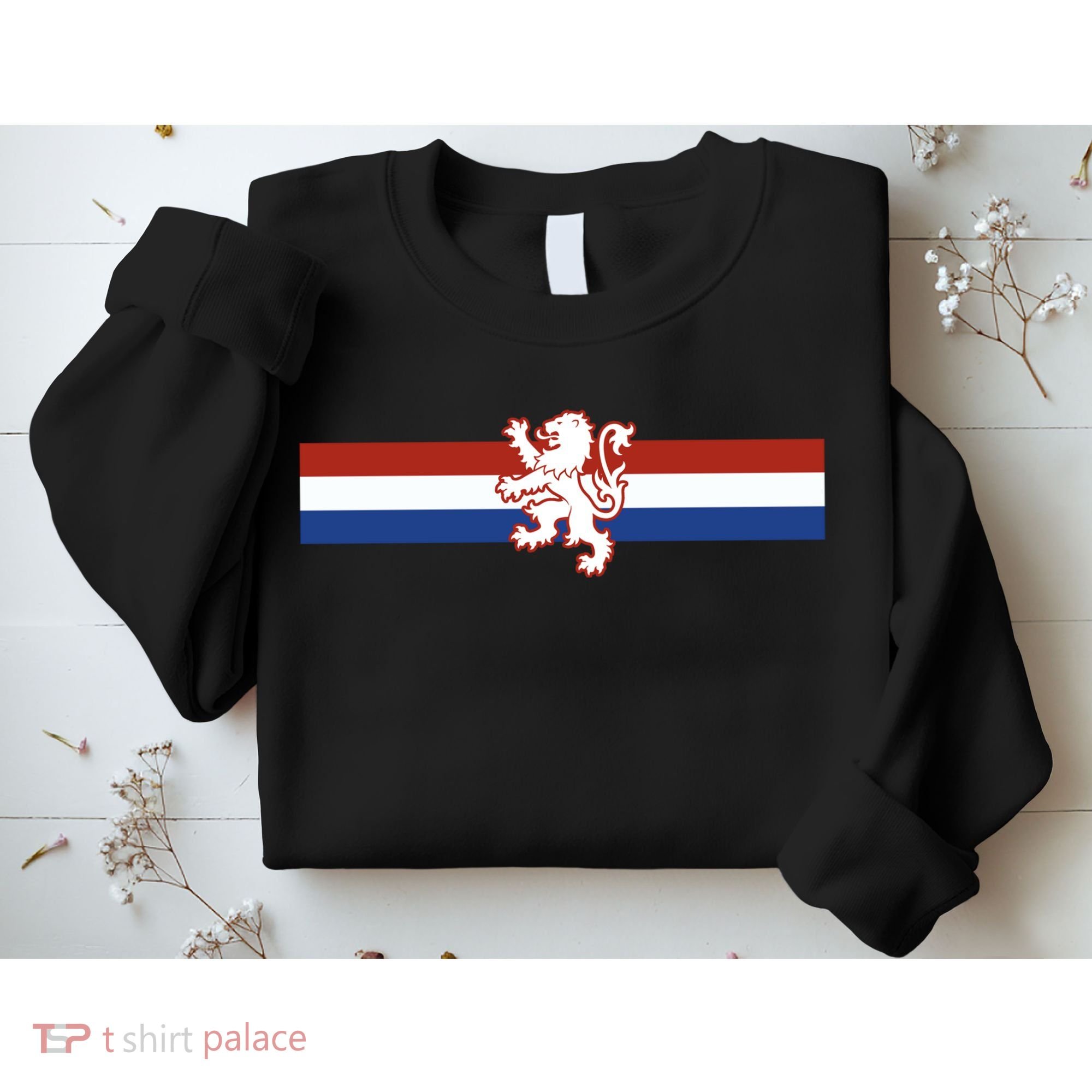 Holland Emblem Lion Nederlands Flag Sweatshirt