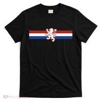 Holland Emblem Lion Nederlands Flag T-Shirt thumb 0