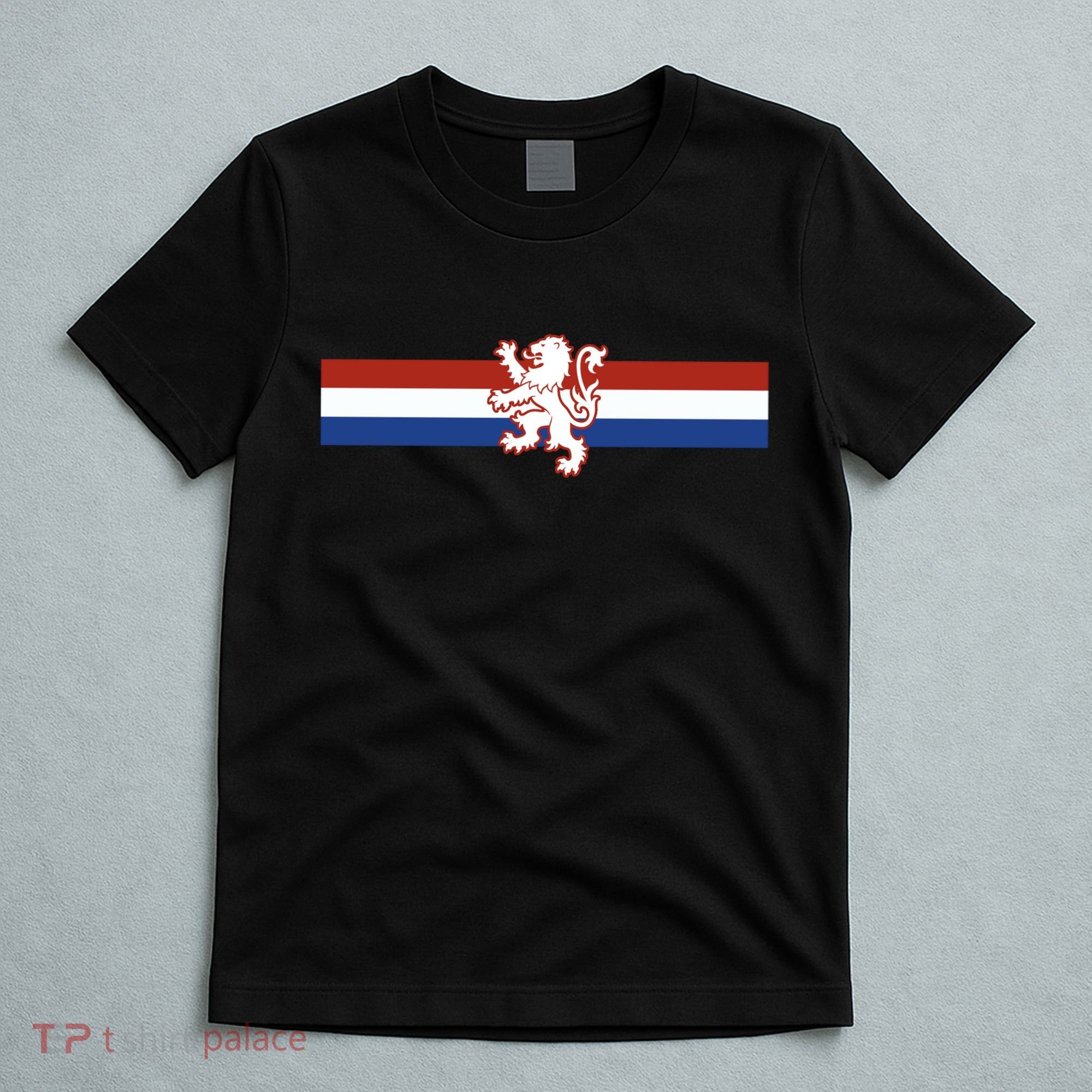 Holland Emblem Lion Nederlands Flag T-Shirt