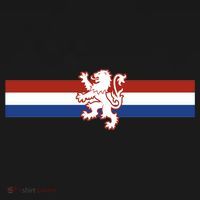 Holland Emblem Lion Nederlands Flag T-Shirt thumb 7
