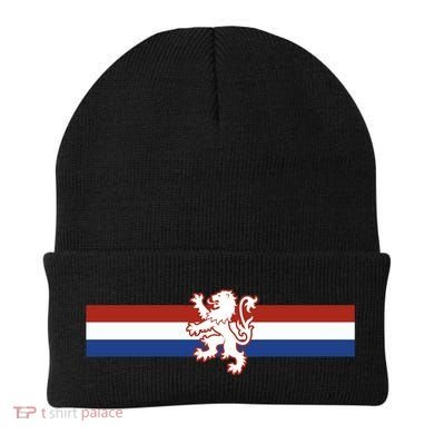 Holland Emblem Lion Nederlands Flag Beanie