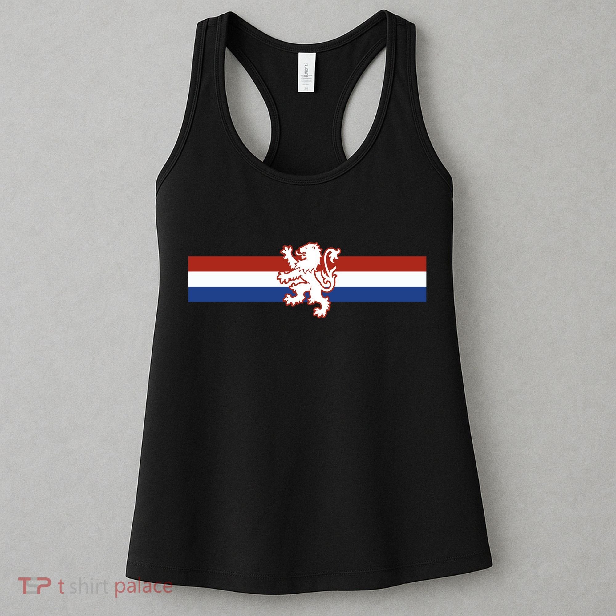 Holland Emblem Lion Nederlands Flag Women's Tank Top