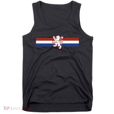 Holland Emblem Lion Nederlands Flag Tank Top