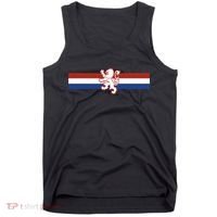 Holland Emblem Lion Nederlands Flag Tank Top thumb 0