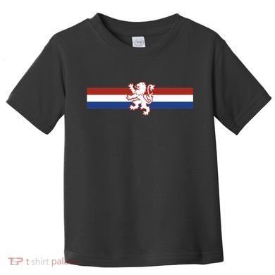 Holland Emblem Lion Nederlands Flag Toddler T-Shirt