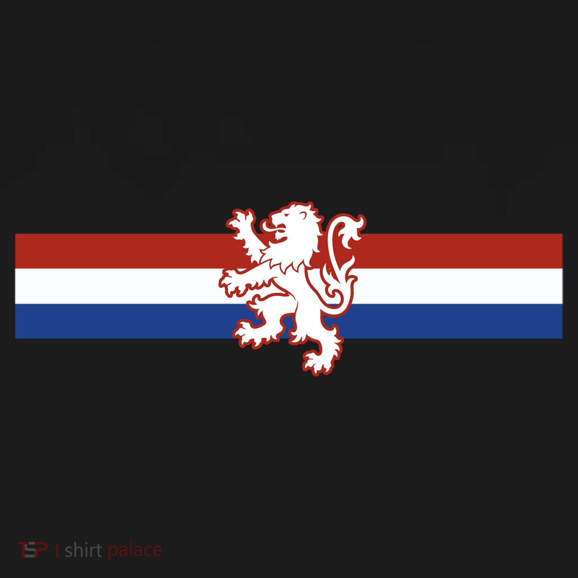 Holland Emblem Lion Nederlands Flag Women's T-Shirt